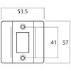 SP8530-253SC; 8530 Series Double Angle Strike TP