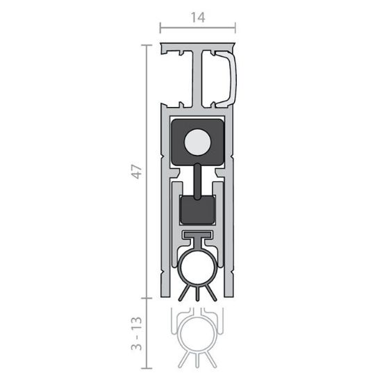 RP35Si Door Bottom CA