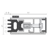 RP24SICA Heavy-duty Acoustic Seal