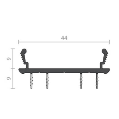 RP89 PVC Door Bottom Sweep Seal