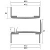 FDMS-3050TP Aluminium Stile Seal 