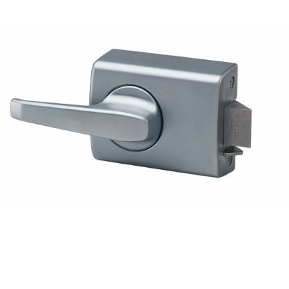 002-4L1SP Single Cyl Deadlatch+Lever - Open Out