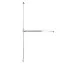 ED2227EO Series Vertical Rod Panic Exit Device - Silver - 1085mm