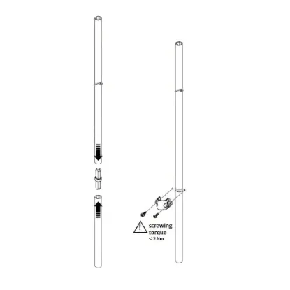 Lockwood FE0050 Vertical Rod Extension Kit