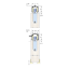 Zero Clearance 60 Top Hung Aluminium Track System - Track Length: 2000mm,  Single Panel SIL