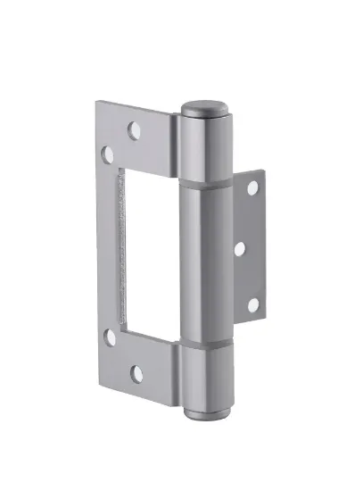 A117 Aluminium Hinge Satin Natural Anodised