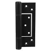 McCallum A105 Aluminium Heavy Duty Interfold Hinge - Black - 130x39x3.4mm